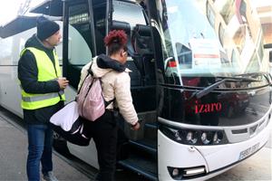 Primer dia de tall a l’R4 entre Sant Vicenç de Calders i Vilafranca. ACN