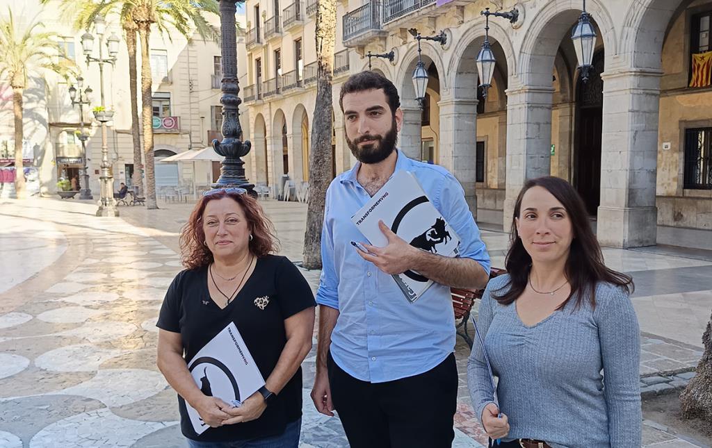 Regidors de Transformem Vilanova i la Geltrú. Eix