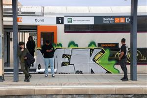 Renfe redueix aquest diumenge al matí un 50% el servei entre Cunit i Sant Vicenç de Calders