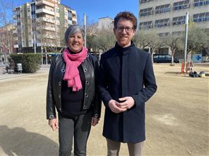 Roda de premsa d'ERC Vilafranca. Eix