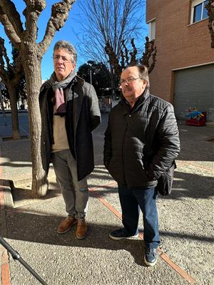 Romero anuncia millores de voreres a l’Espirall i l’acord amb Incasòl per fer un nou aparcament dissuasiu al CAP Nord. Ajuntament de Vilafranca