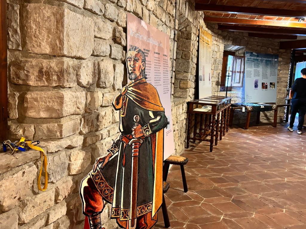 S’estrena la nova exposició permanent del museu del Castell de Subirats. EIX