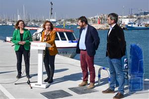 Territori reconstrueix el moll transversal i millora els equipaments del port pesquer de Vilanova i la Geltrú. Generalitat de Catalunya