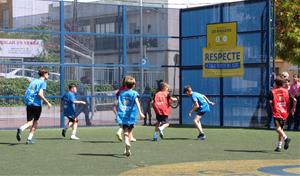 Torneig de futbol escolar Cruyff Courts campions 6vs6