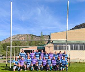 Torneo de rugby 'Mal de altura', al petit poble d'Alcalà de la Selva. Eix