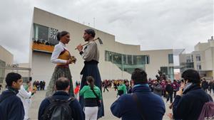 Tret de sortida als actes de la Festa Major de Santa Eulàlia de les Roquetes. Ajt Sant Pere de Ribes