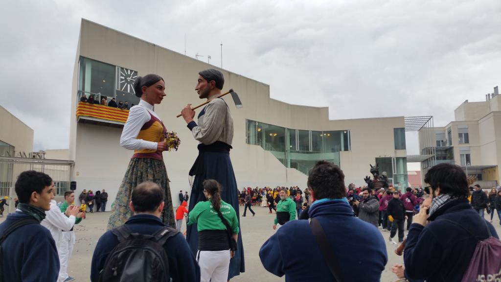 Tret de sortida als actes de la Festa Major de Santa Eulàlia de les Roquetes. Ajt Sant Pere de Ribes