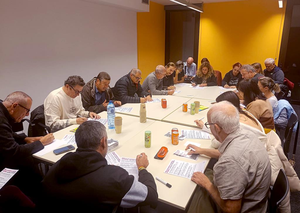 Trobada sectorial de Transformem VNG al Molí de Vent. Eix