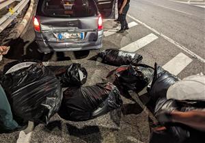 Troben 22 quilos de marihuana dins d'un cotxe en un control en una de les sortides de l'AP-7 del Vendrell