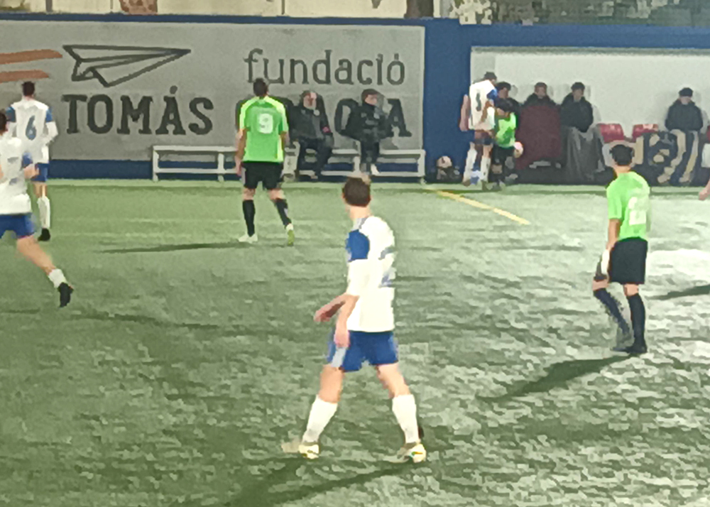 UE Sitges B – Torrellenc FC. Toni Muñoz