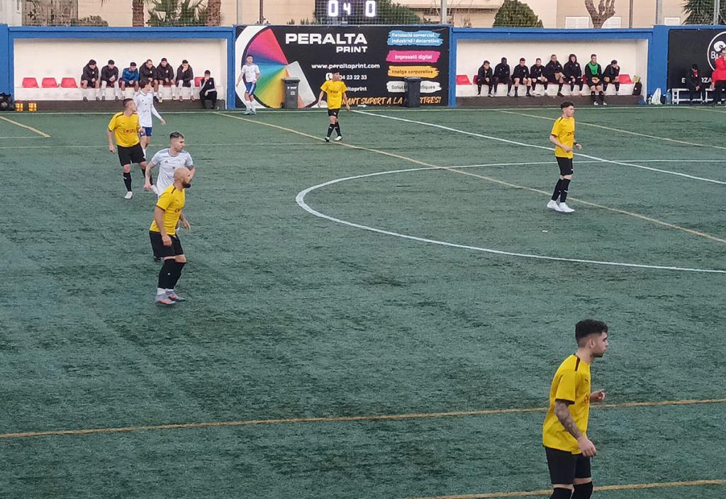 UE Sitges B – UE Canyelles. Toni Muñoz