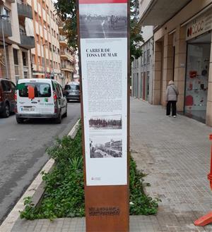 Un monòlit recordarà l’accident d’autocar que va patir el FC Vilafranca l’any 1931 a Tossa de Mar. Ajuntament de Vilafranca