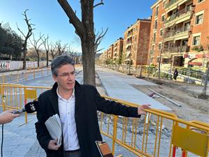 Vilafranca estrenarà la renovada avinguda Catalunya per les Fires de Maig. Ajuntament de Vilafranca