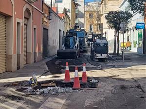 Vilafranca reasfaltarà 12 trams de via pública. Ajuntament de Vilafranca