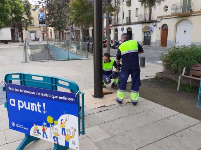 Vilanova i la Geltrú impulsa un pla de xoc per posar els barris “A punt!”. Ajuntament de Vilanova