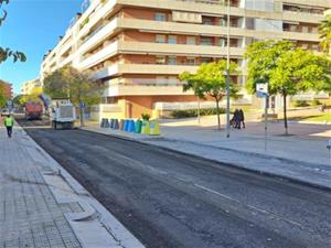 Vilanova inicia la segona fase d'asfaltatges que renovarà més de 6.000 metres quadrats de paviment