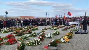 80 aniversario de la liberación de los campos nazis. Eix