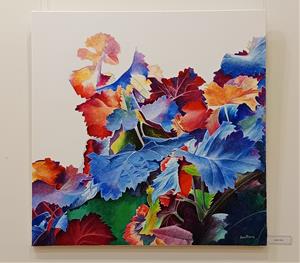 Acrílics d'Anna Ribera - La bellesa efímera - Biblioteca Pedrolo