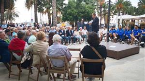 Acte de resentació del 75è aniversari del CP Vilanova. Eix