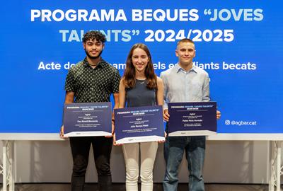 Agbar llança les seves Beques “Joves Talents” per facilitar l’accés a la universitat a joves en situació de vulnerabilitat. Agbar