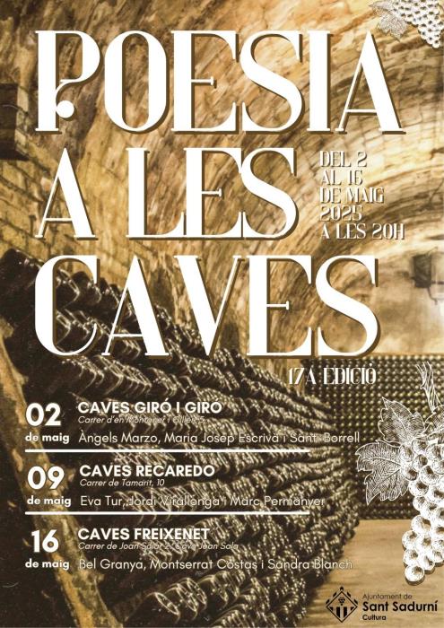 17a edició del Festival Poesia a les Caves