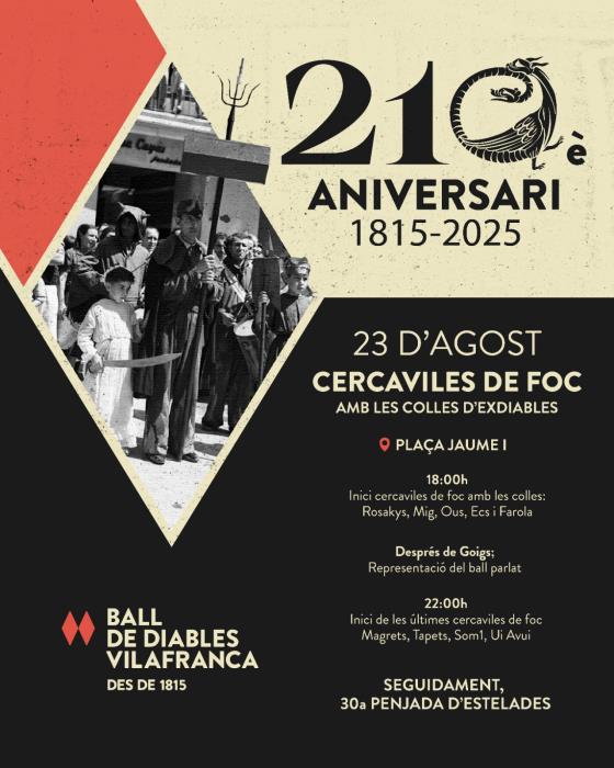 210 anys del Ball de Diables de Vilafranca