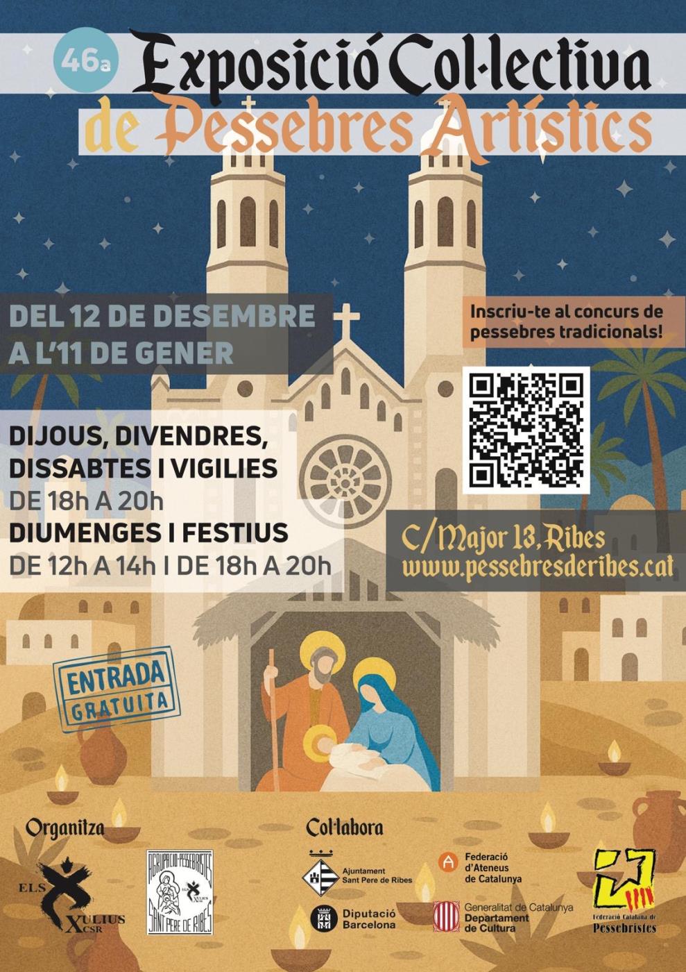 46a Exposició de Pessebres Artístics de Ribes