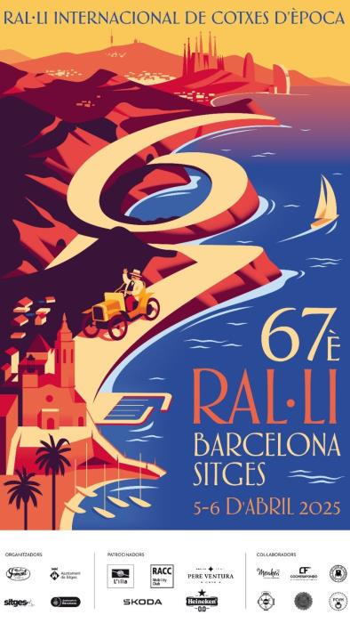 67a edició del Ral·li Internacional de cotxes d’època Barcelona-Sitges