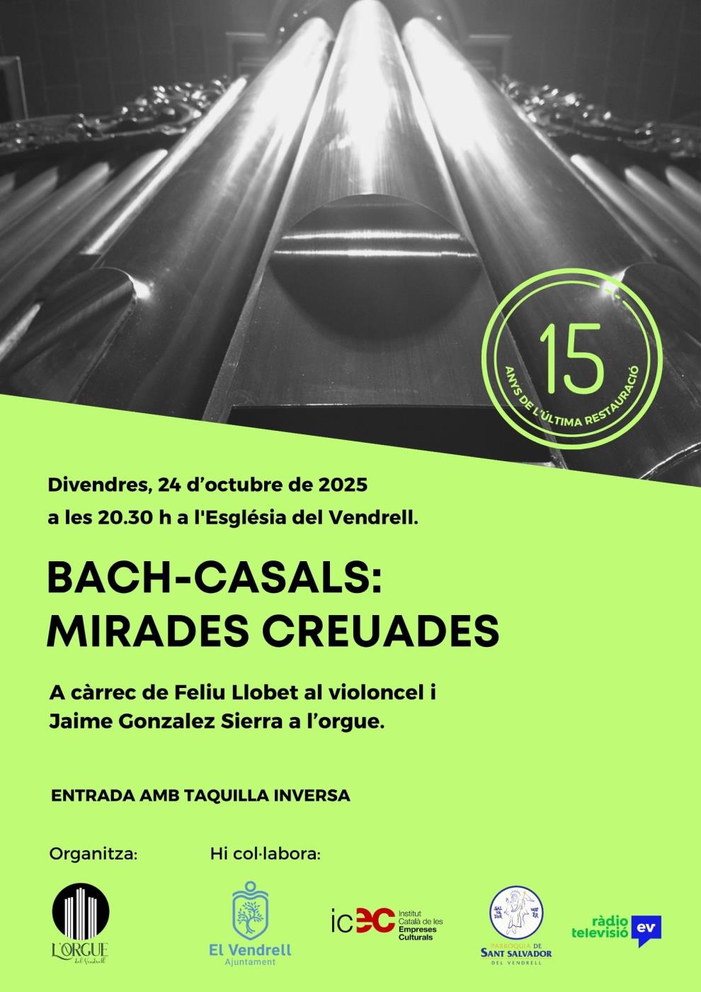 Bach-Casals: Mirades Creuades