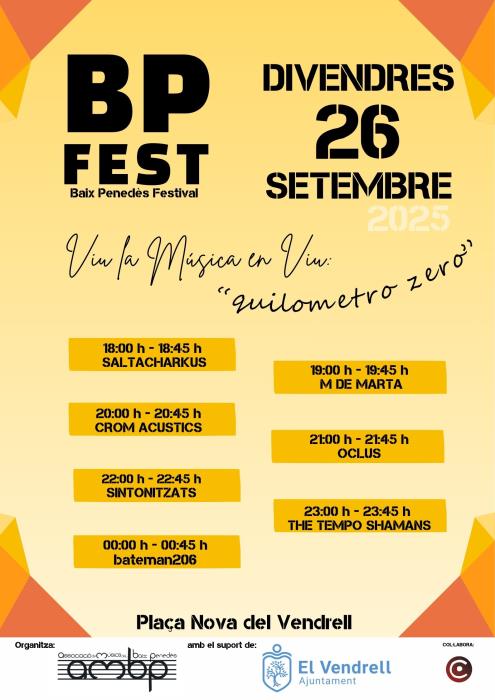 BPFest25 Baix Penedès Festival