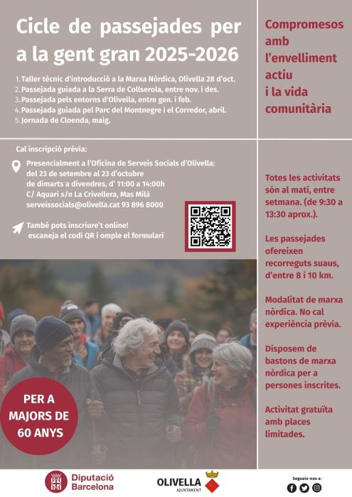 Cicle de passejades per a la gent gran
