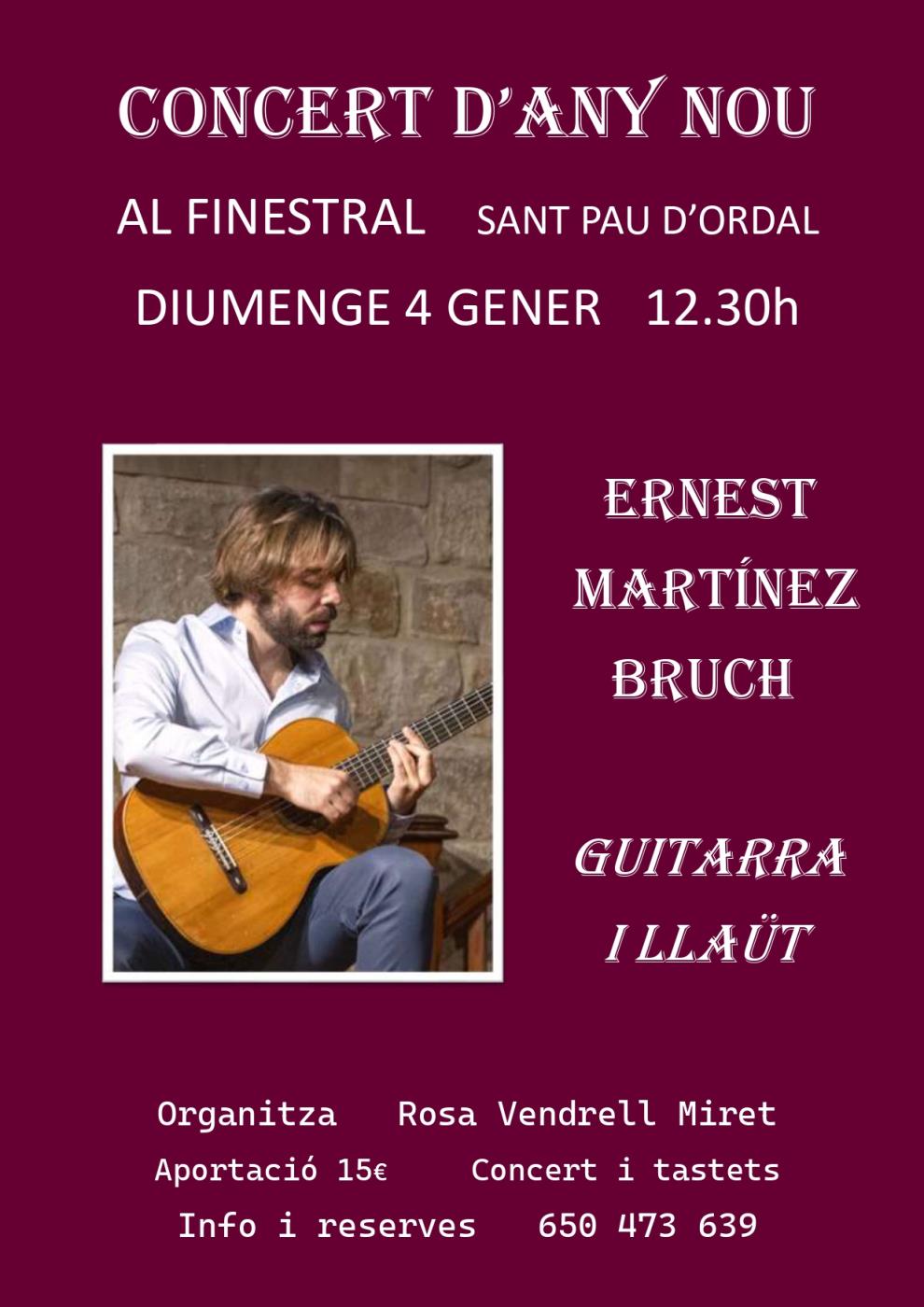 Concert d'Any Nou a Sant Pau d'Ordal