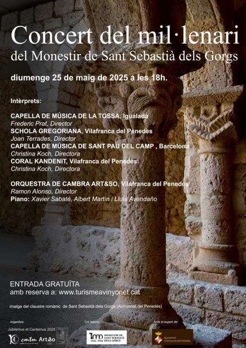 Concert de cant gregorià i polifonies