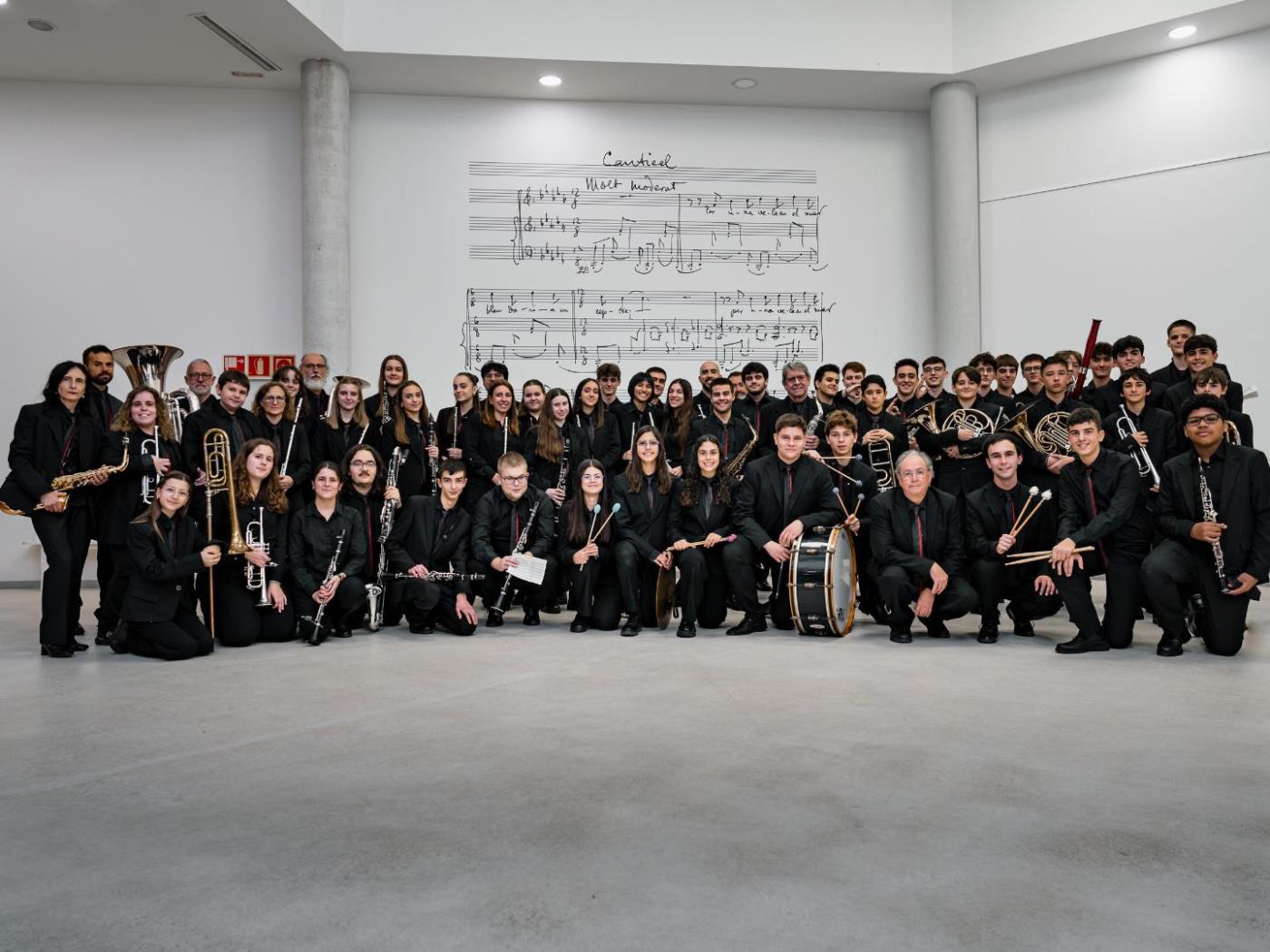 Concert de Festa Major d’hivern. BANDA DE MÚSICA MESTRE MONTSERRAT, DIRECCIÓ: EMILIO SERRANO