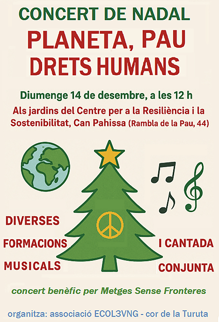 Concert de Nadal, Planeta, Pau i Drets Humans