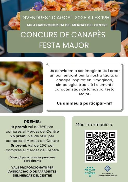 Concurs de canapès de Festa Major