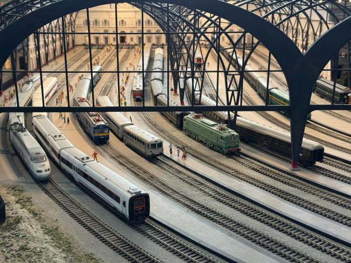 Construeix la teva maqueta al Museu del Ferrocarril