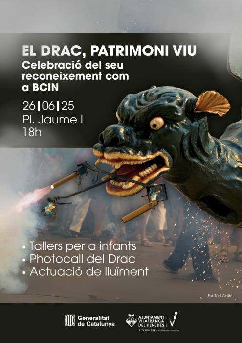 El Drac, patrimoni viu: celebració del seu reconeixement com a BCIN
