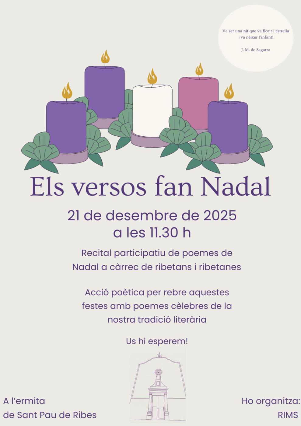 Els versos fan Nadal