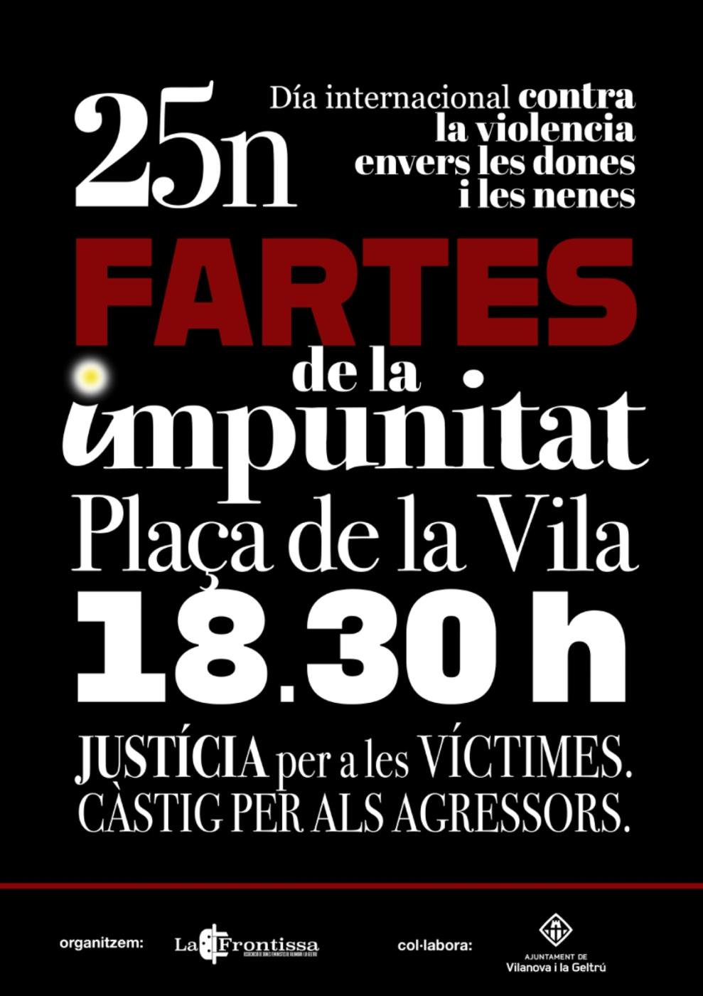 Fartes de la impunitat