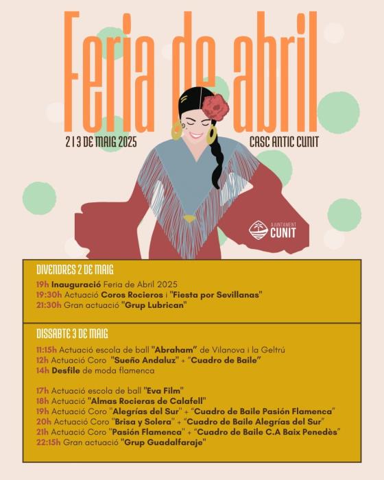 Feria de Abril a Cunit