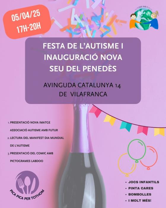 Festa de l'Autisme i la inauguració de la nova seu d'Autisme amb futur