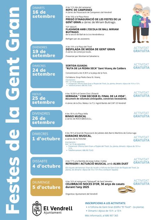 Festes de la Gent Gran del Vendrell 