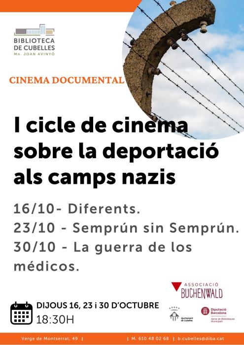 I Cicle de Cinema sobre la deportació als camps nazis