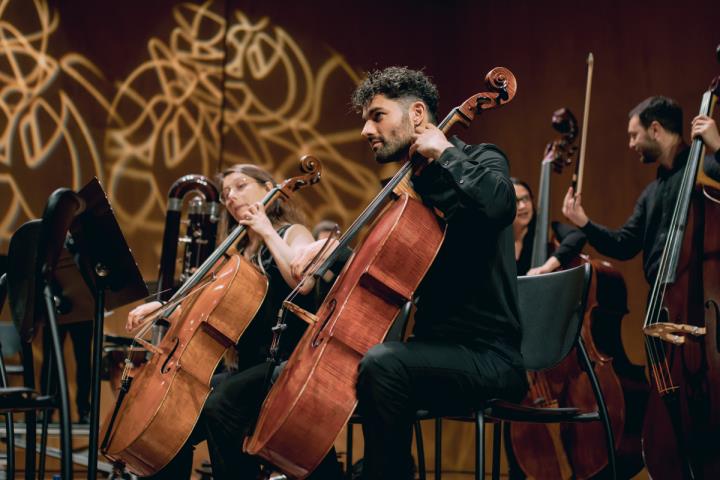 Ignacio Ramal amb la Camerata Penedès. Concert de Nadal