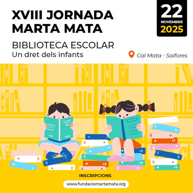 La biblioteca escolar, un dret dels infants