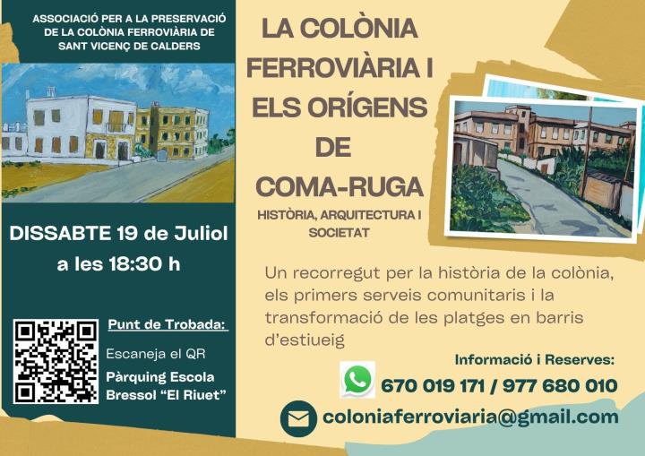 La Colònia Ferroviària i els orígens de Coma-ruga: història, arquitectura i societat