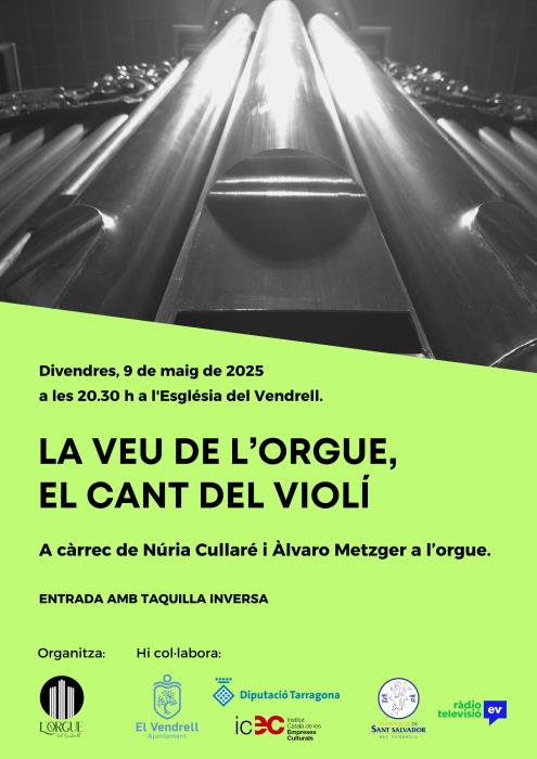 La veu de l’orgue, el cant del violí