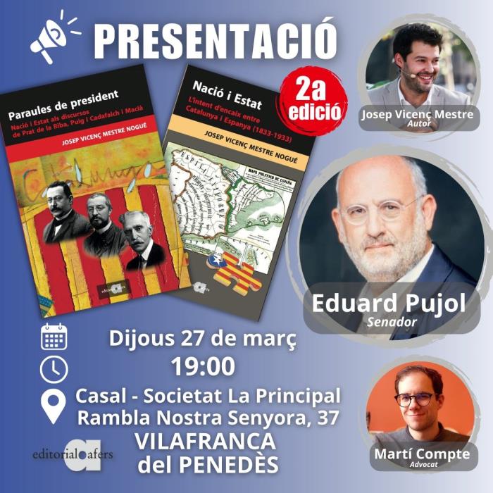 L'encaix entre Catalunya i Espanya al Casal de Vilafranca