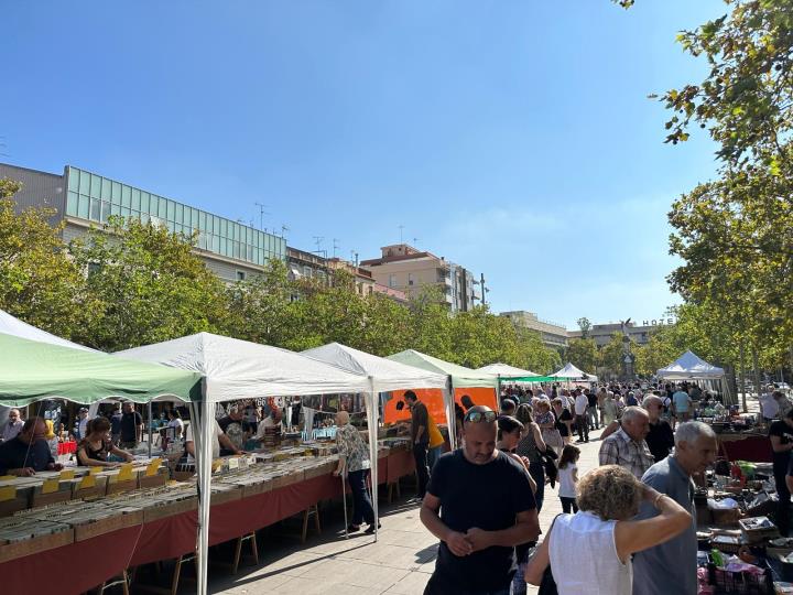 Mercat d’artesania, brocanters i pintura